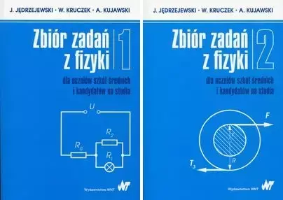 Zbiór zadań z fizyki Tom 1-2 Jędrzejewski PWN - Jędrzejewski J., Kruczek W., Kujawski A.