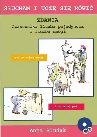 Zdania. Czasowniki liczba poj. i liczba mnoga - praca zbiorowa