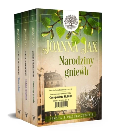 Zemsta i przebaczenie. Tom 1-3 - Joanna Jax