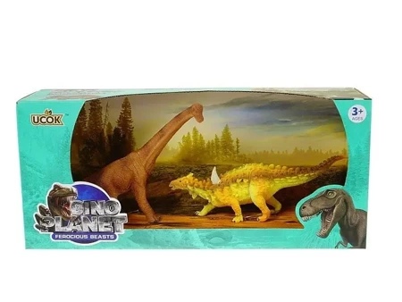 Zestaw 3 dinozaurów 22cm - ADAR