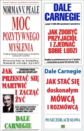 Zestaw 4 produktów - Dale Carnegie