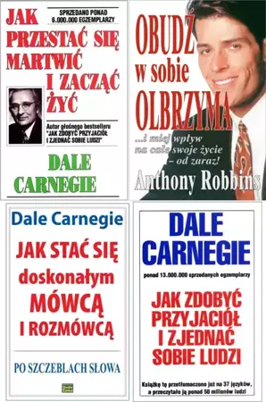 Zestaw 4 produktów - Dale Carnegie