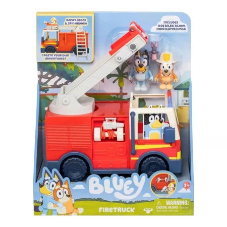 Zestaw Bluey Wóz strażacki BLU17610 - TM TOYS