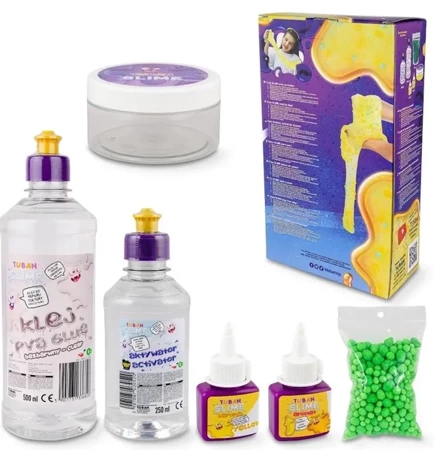 Zestaw DIY Sensory Slime 6w1 8el - Tuban