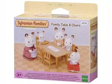 Zestaw do jadalni. Stół i krzesła - Sylvanian Families