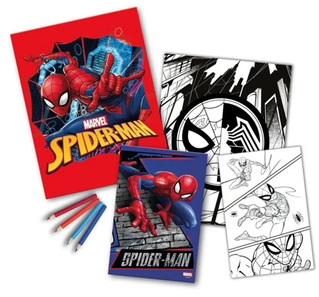 Zestaw do kolorowania Spiderman SP50020 - Kids Euroswan