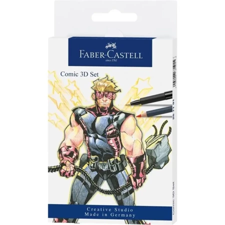 Zestaw do rysowania komiksów 11el - Faber Castell