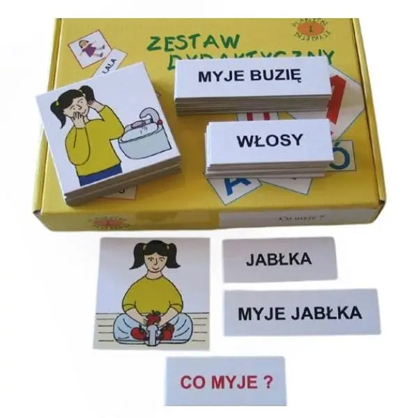 Zestaw dydaktyczny. Co myje? - praca zbiorowa