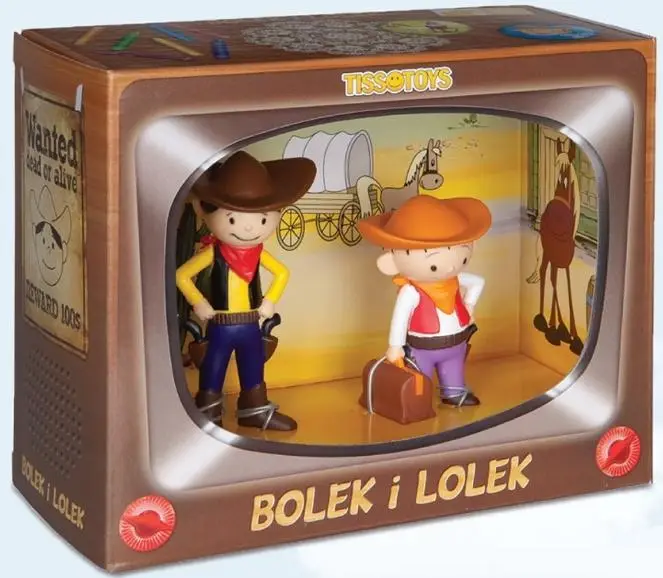 Zestaw figurek: Bolek i Lolek Kowboj - Tisso Toys