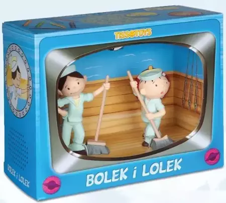 Zestaw figurek: Bolek i Lolek Marynarz - Tisso Toys