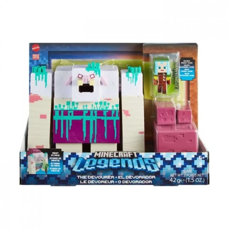 Zestaw figurek Minecraft Legends Dewastator - Mattel