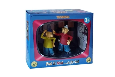 Zestaw figurek: Pat i Mat - Tisso Toys