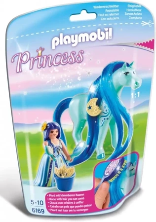 Zestaw figurek Princess 6169 Konik do czesania Luna - Playmobil