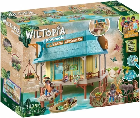 Zestaw figurek Wiltopia 71007 Ośrodek opieki nad zwierzętami - Playmobil