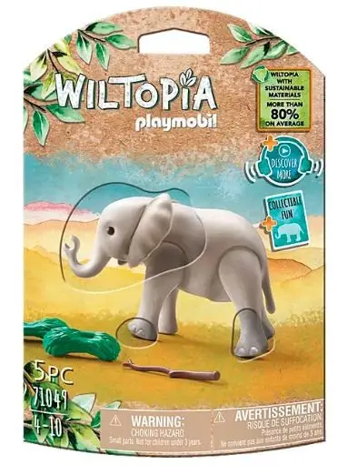 Zestaw figurek Wiltopia 71049 Mały słoń - Playmobil