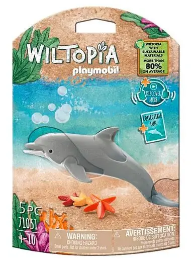 Zestaw figurek Wiltopia 71051 Delfin - Playmobil