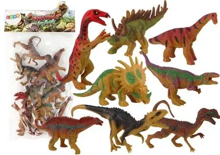 Zestaw figurek dinozaury park zwierzęta 8szt - Leantoys