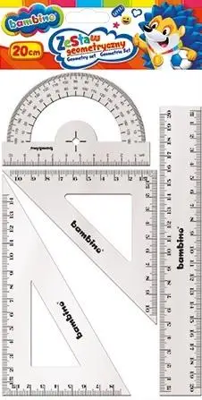 Zestaw geometryczny 4-elementowy 20cm BAMBINO - ST-MAJEWSKI