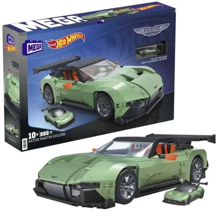 Zestaw konstrukcyjny MEGA Hot Wheels Aston Martin Vulcan kolekcjonerski - Mega Bloks