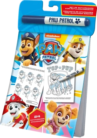 Zestaw kreatywny z magicznym markerem Paw Patrol PW19758 - Kids Euroswan