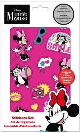 Zestaw naklejek Minnie 92szt MN30048 - Kids Euroswan