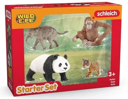 Zestaw startowy Wild Life Azja - SCHLEICH