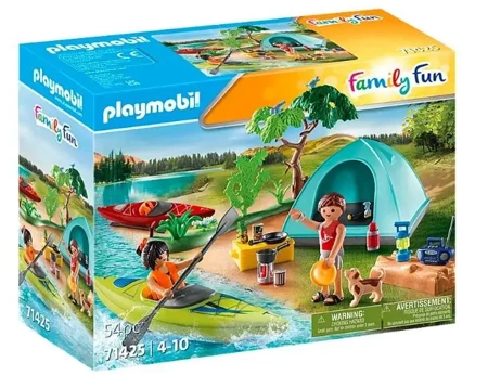 Zestaw z figurkami Family Fun 71425 Biwak pod namiotem - Playmobil