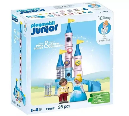 Zestaw z figurkami Junior Disney 71457 Zamek Kopciuszka - Playmobil