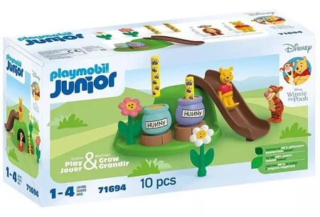 Zestaw z figurkami Junior Disney 71694 Pszczeli ogród Kubusia Puchatka i Tygrysa - Playmobil