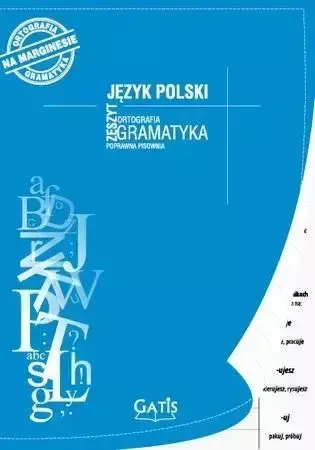 Zeszyt A4/56K linia Polski ortografia i gramatyka - Gatis