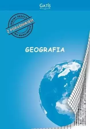 Zeszyt z poradnikiem A5/60k kratka Geografia - Gatis