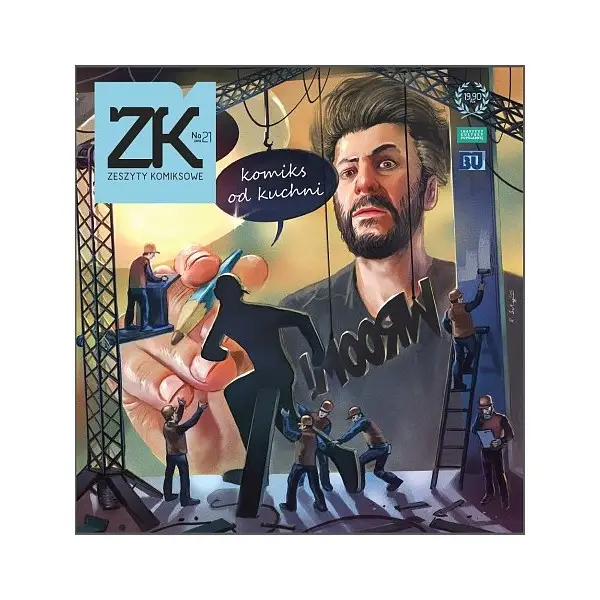 Zeszyty komiksowe nr 21 Komiks od kuchni - Praca zbiorowa