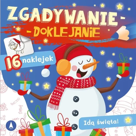 Zgadywanie-doklejanie. Idą święta - Sabina Grabias