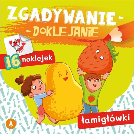 Zgadywanie-doklejanie. Łamigłówki - Sabina Grabias