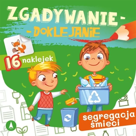 Zgadywanie-doklejanie. Segregacja śmieci - Sabina Grabias