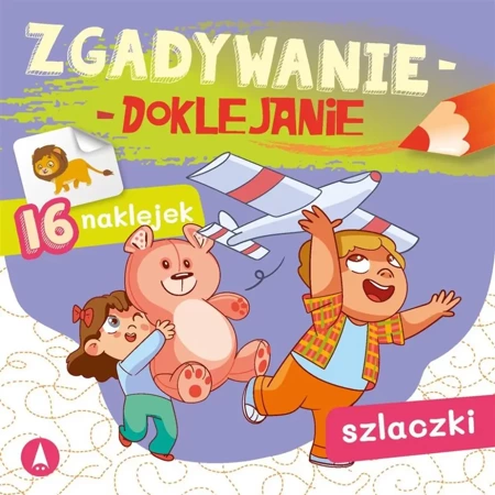 Zgadywanie-doklejanie. Szlaczki - Sabina Grabias