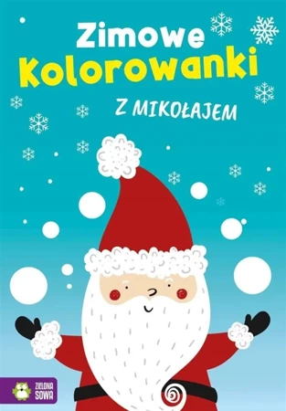 Zimowe kolorowanki z Mikołajem - praca zbiorwa