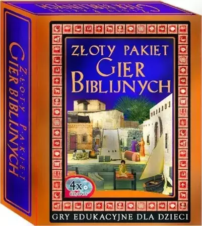 Złoty pakiet: gry biblijne CD/DVD - praca zbiorowa