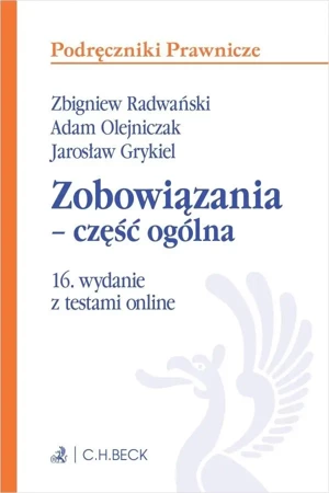 Zobowiązania - część ogólna z testami online w.16 - praca zbiorowa