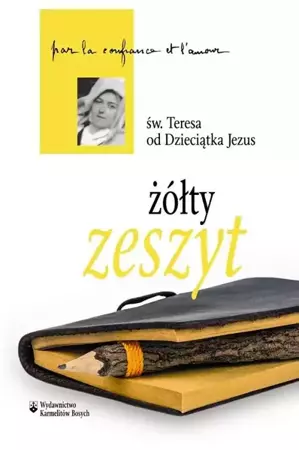 Żółty zeszyt pocket - Św. Teresa od Dzieciątka Jezus