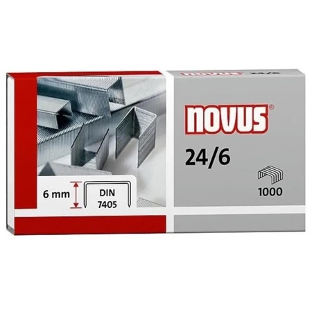 Zszywki 24/6 Din x 1000 - Novus