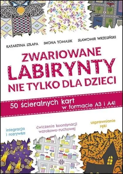 Zwariowane labirynty nie tylko dla dzieci - Katarzyna Szłapa, Iwona Tomasik, Wrzesiński Sławom