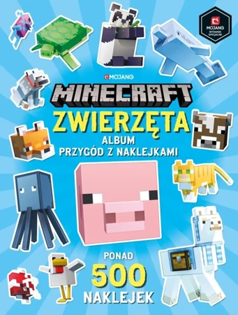 Zwierzęta. Album przygód z naklejkami. Minecraft - Craig Jelley