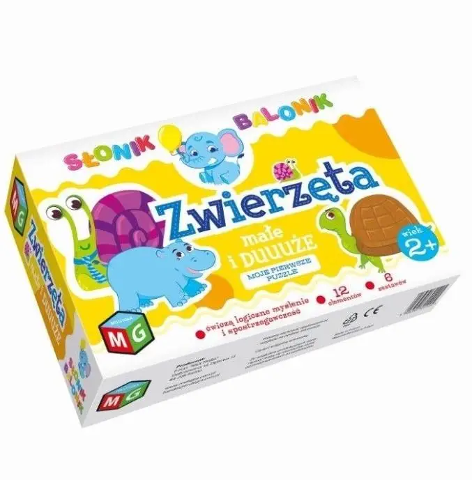 Zwierzęta duże i małe - Słonik Balonik - Multigra