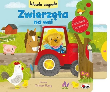 Zwierzęta na wsi. Wesoła zagroda - Elżbieta Korolkiewicz