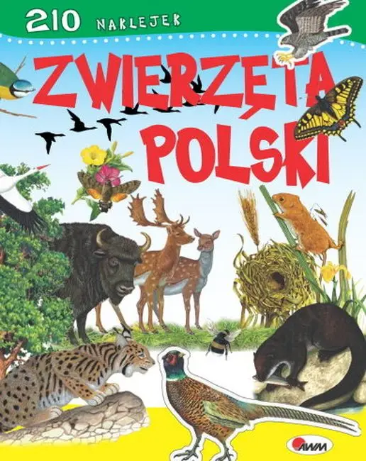 Zwierzęta polski (210 naklejek) - Robert Dzwonkowski