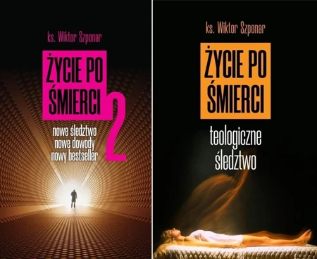 Życie po śmierci Teologiczne śledztwo 1 + 2 ks. Wiktor Szponar Zestaw 2x - Wiktor Szponar