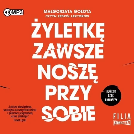 Żyletkę zawsze noszę przy sobie audiobook - Małgorzata Gołota