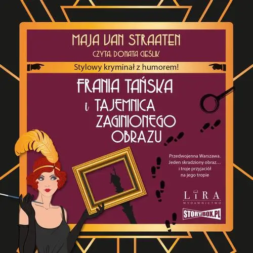 audiobook Frania Tańska i tajemnica zaginionego obrazu - Van Maja Straaten