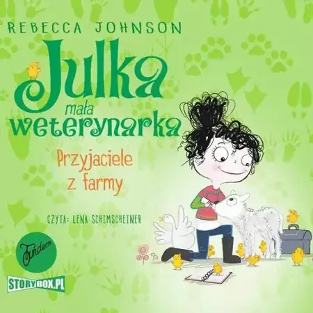 audiobook Julka – mała weterynarka. Tom 3. Przyjaciele z farmy - Rebecca Johnson